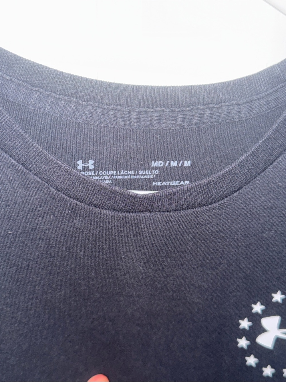 Under Armour Men’s Black "Freedom" Graphic T-Shirt - Picture 3 of 3